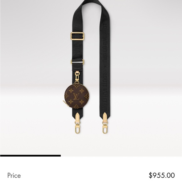 Louis Vuitton crossbody strap with round coin purse. Authentic & new w/ dust bag - Picture 3 of 3